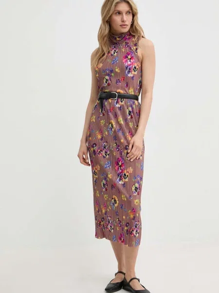 MAX&Co. set bluză și fustă maro