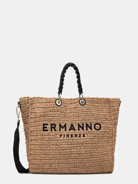 ERMANNO Firenze torebka tote beżowa