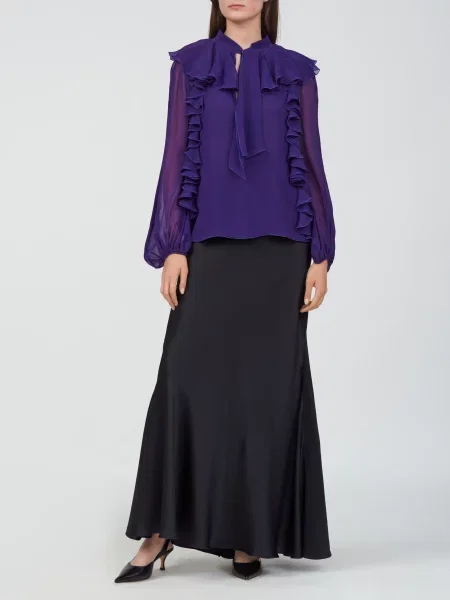 Блуза Giambattista Valli фіолетова