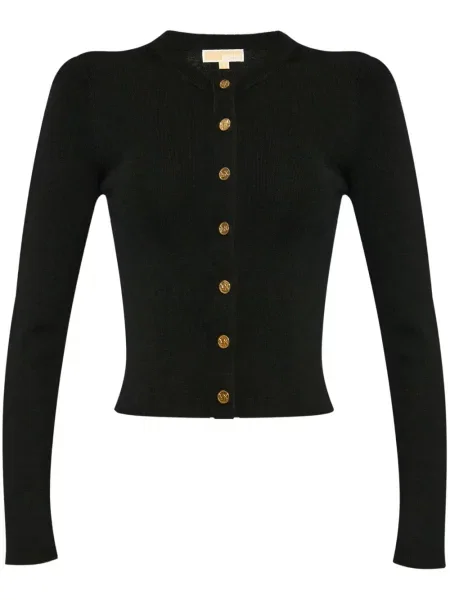 Cardigan Michael Michael Kors cu imagine de costum negru