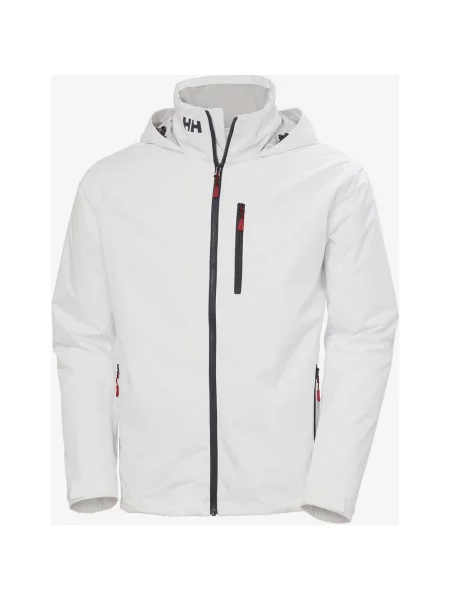 Kurtka z kapturem Helly Hansen Crew Midlayer 2 S biała