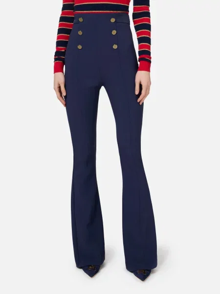 Брюки Elisabetta Franchi синие