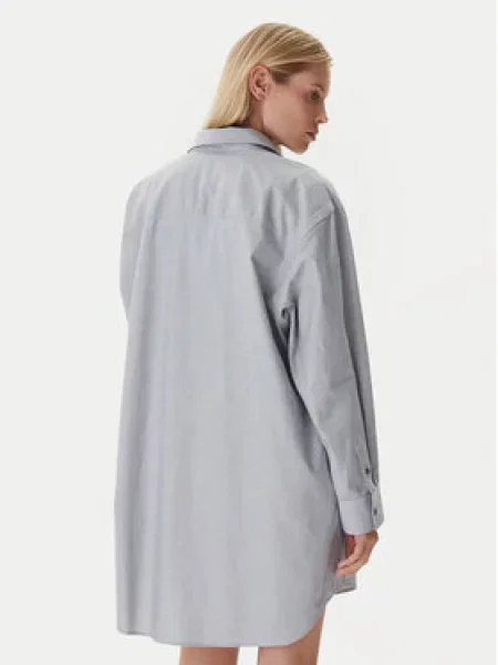 G-Star Raw Srajčna obleka Oversize modra
