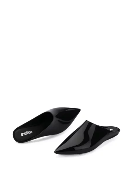 Papuci tip mules Melissa negru