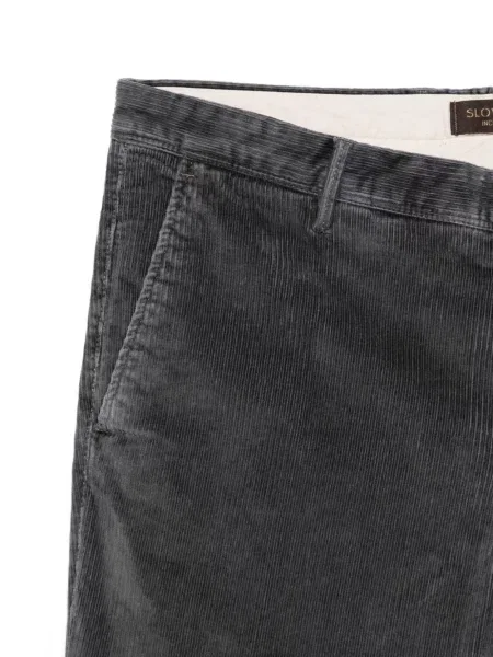 Pantaloni Incotex de catifea cord gri