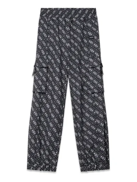 Guess Pantaloni cargo Cargo Fit negru
