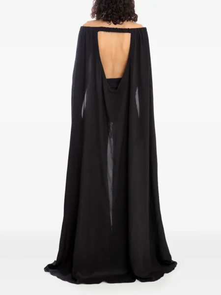 Rochie maxi Amir Slama de costum negru