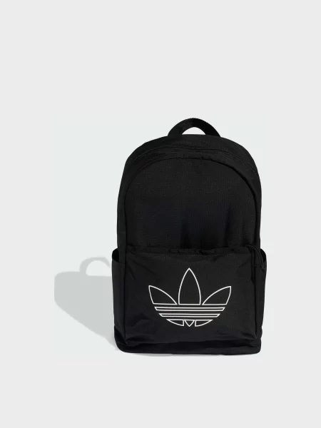 Переработанный рюкзак Adidas черный