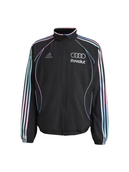 ADIDAS PERFORMANCE Sportovní bunda Audi Revolut F1 Team Teamgeist aqua modrá / fialová / růže černá