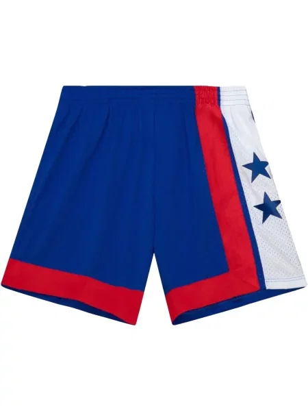 Pantaloni scurți Mitchell & Ness albastru
