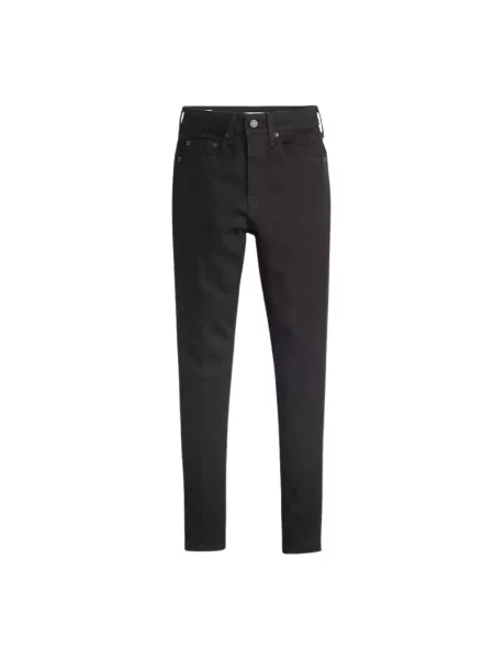 Jeansy skinny Levi's 721 z wysoką talią czarne