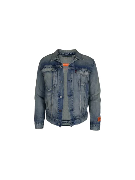 Kurtka Heron Preston niebieska