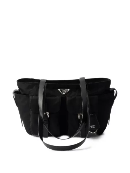 Shopper kabelka Prada černá