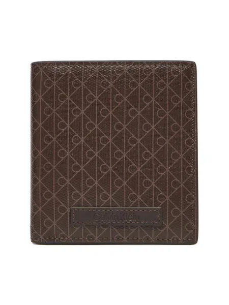 Calvin Klein Nagy női pénztárca Coated Ns Slim Billfold barna