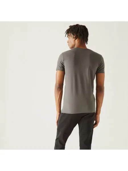 Футболка Lacoste серая