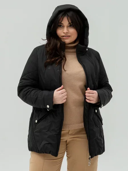 Демісезонна куртка All Posa чорний