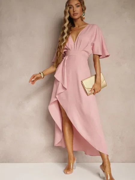 Rochie Nelioraia roz