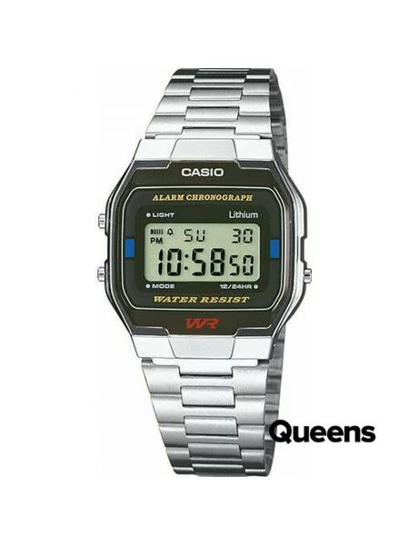 Ρετρό pολόι Casio ασημί