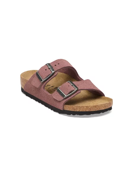Birkenstock Arizona Kids Suede Leather Regular Pepper KobietyDzieci Sandały Birkenstock Size: różowy