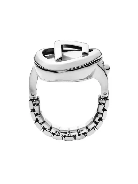 DIESEL Ceas analogic D-ERA' argintiu