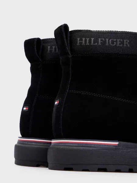 Замшевые дезерты Tommy Hilfiger черные