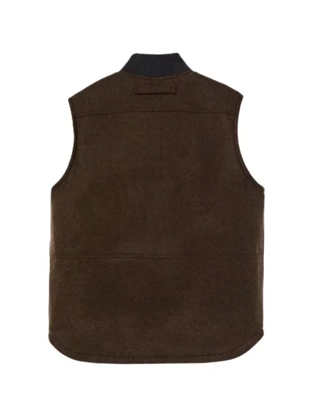 Vestă Filson de lână maro