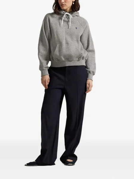 Bőr húzózsinór pólóing Polo Ralph Lauren barna