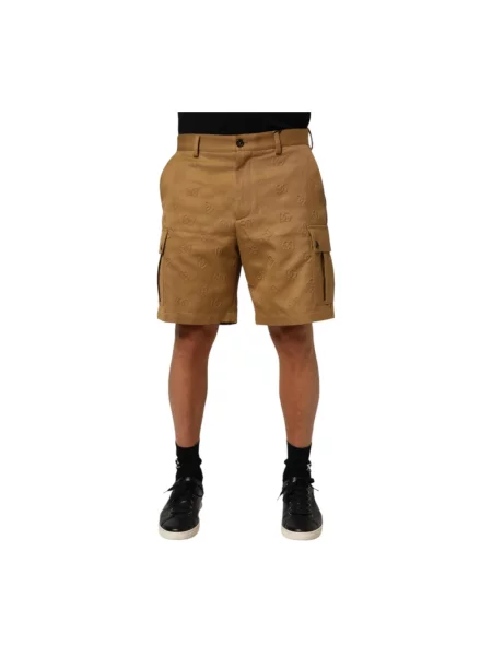 Bermudy Dolce And Gabbana brązowe