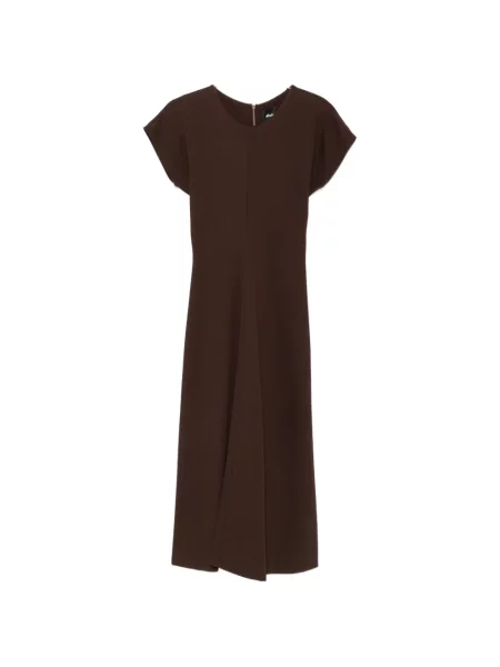 Scurt rochie maxi Dixie în linie A maro