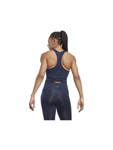 Potkošulja Reebok Sport bez rukava plava