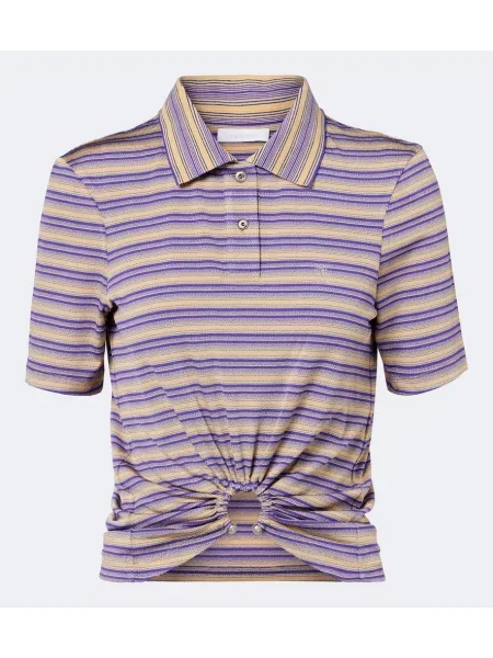 Top Rabanne cu dungi