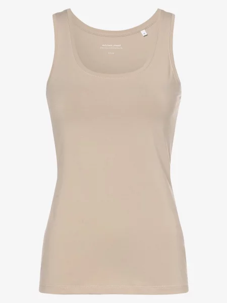 Podkoszulka Opus z dżerseju beżowa
