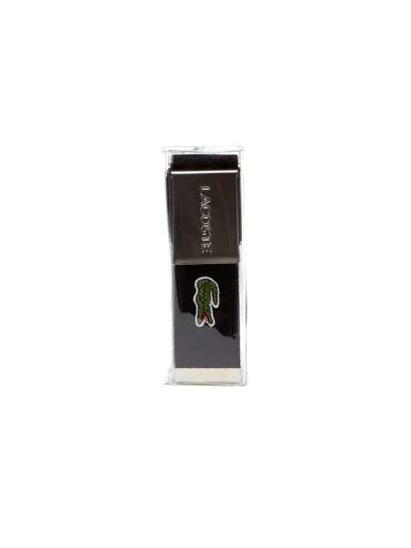 Lacoste Pasek Concept French Made czarny