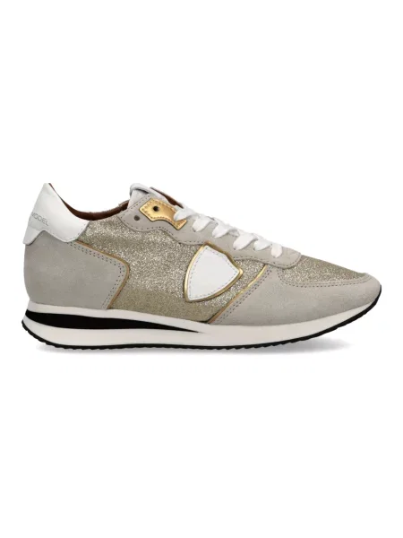 Buty do biegania Philippe Model skórzane do biegania beżowe