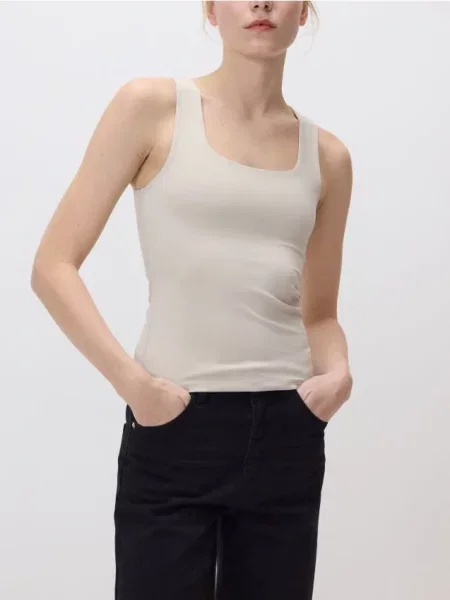 Koszula Reserved beżowa