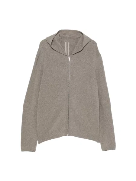 Bluza z kapturem Rick Owens szara