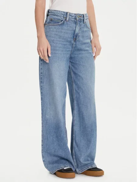 Lee Jeansy Stella Wide Leg niebieski