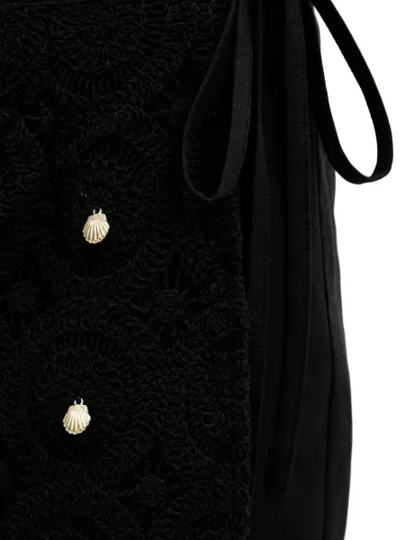 Fusta mini Never Fully Dressed negru