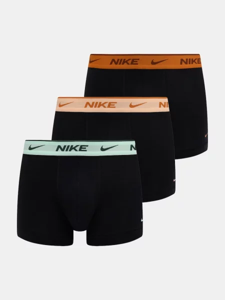 Nike testhezálló boxeralsó férfi elasztánnal csomag fekete