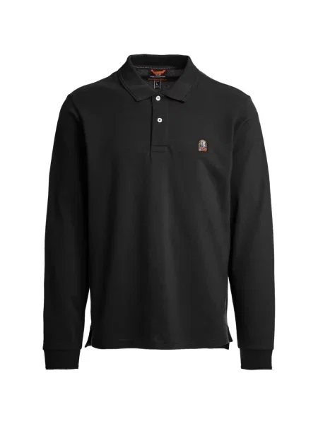 Lung tricou polo Parajumpers negru