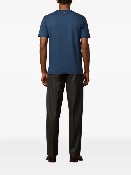 Tricou Hackett London cu imagine albastru