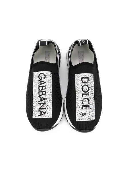 Sneakersy dziecięce Dolce And Gabbana czarne