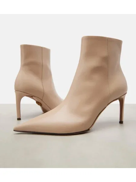 Cizme scurte Dolce&gabbana din piele bej