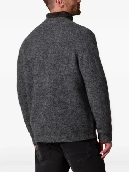 Cardigan Profuomo tricotate gri