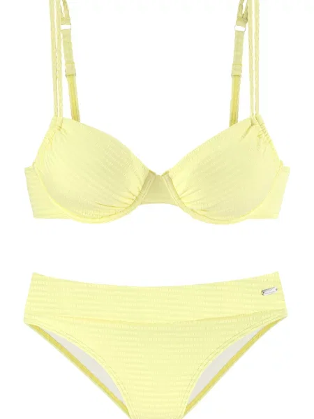 VENICE BEACH Costum de baie două piese galben