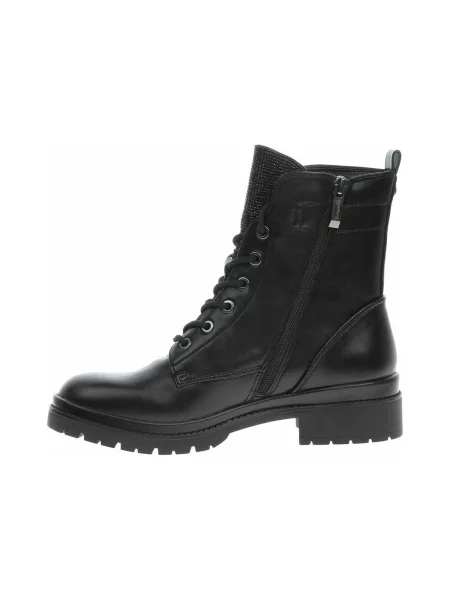 Pantofi Tamaris cu șireturi negru