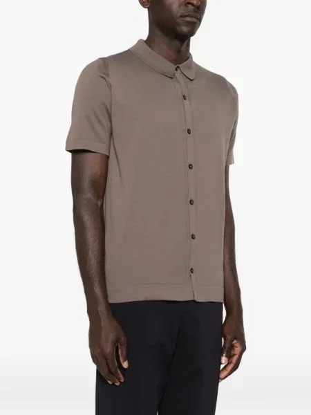 Cămașă John Smedley maro