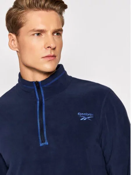 Reebok Polár kabát Outerwear Sötétkék