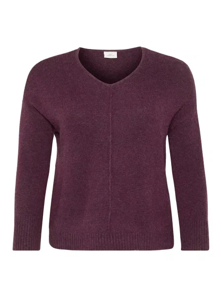 ONLY Carmakoma Pulover CARWHITNEY ciclam