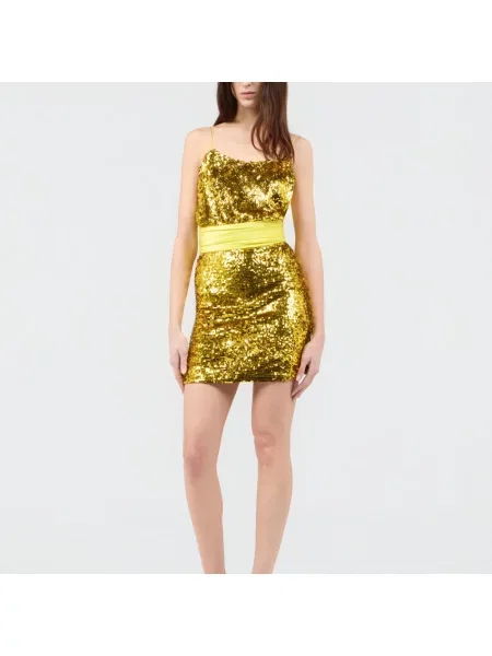 Sukienka Roberto Cavalli żółta